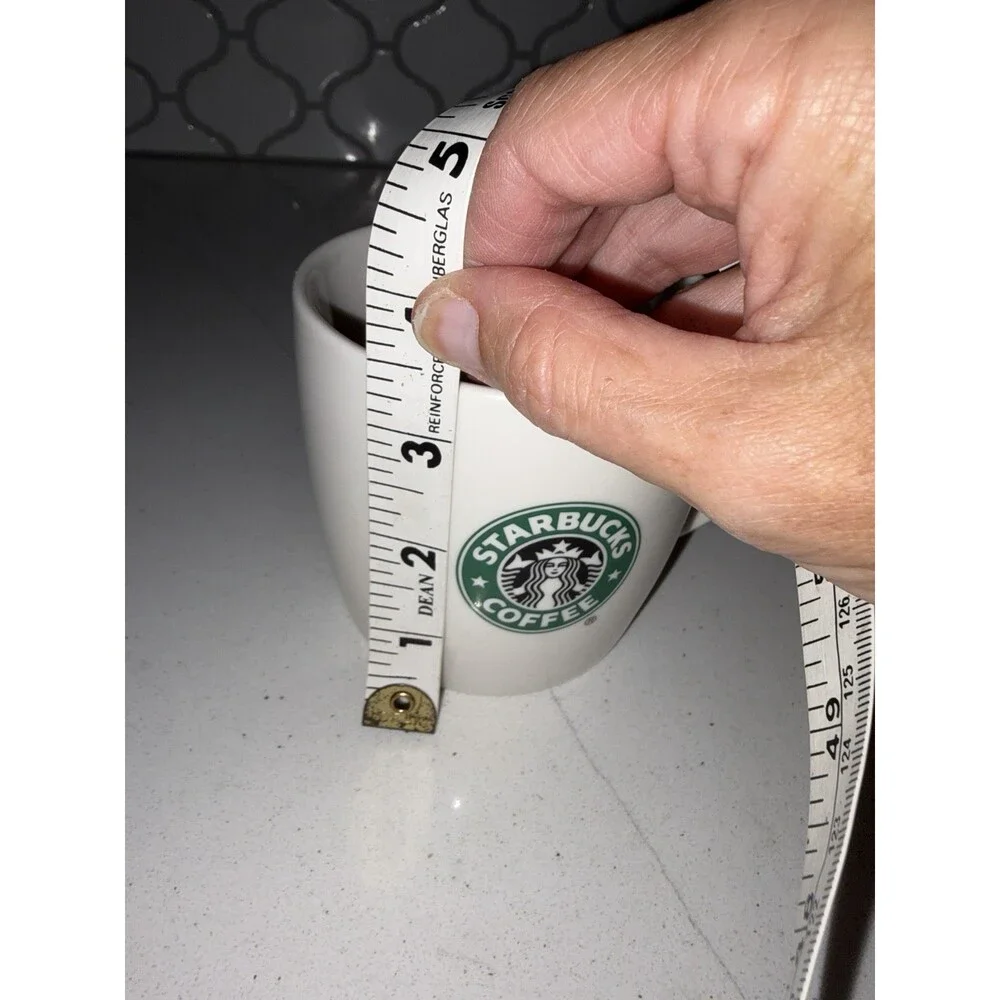Starbucks 2016 Green Mermaid Logo Coffee Cup Mug White 14 oz Large